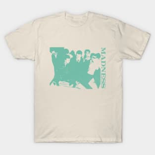 Madness - Silhouette Retro Mint Green T-Shirt